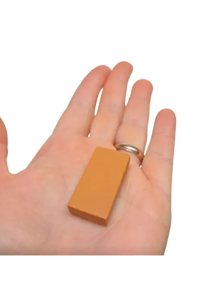 Confezione da 50 pezzi mattoni in terracotta per statue da 30 cm